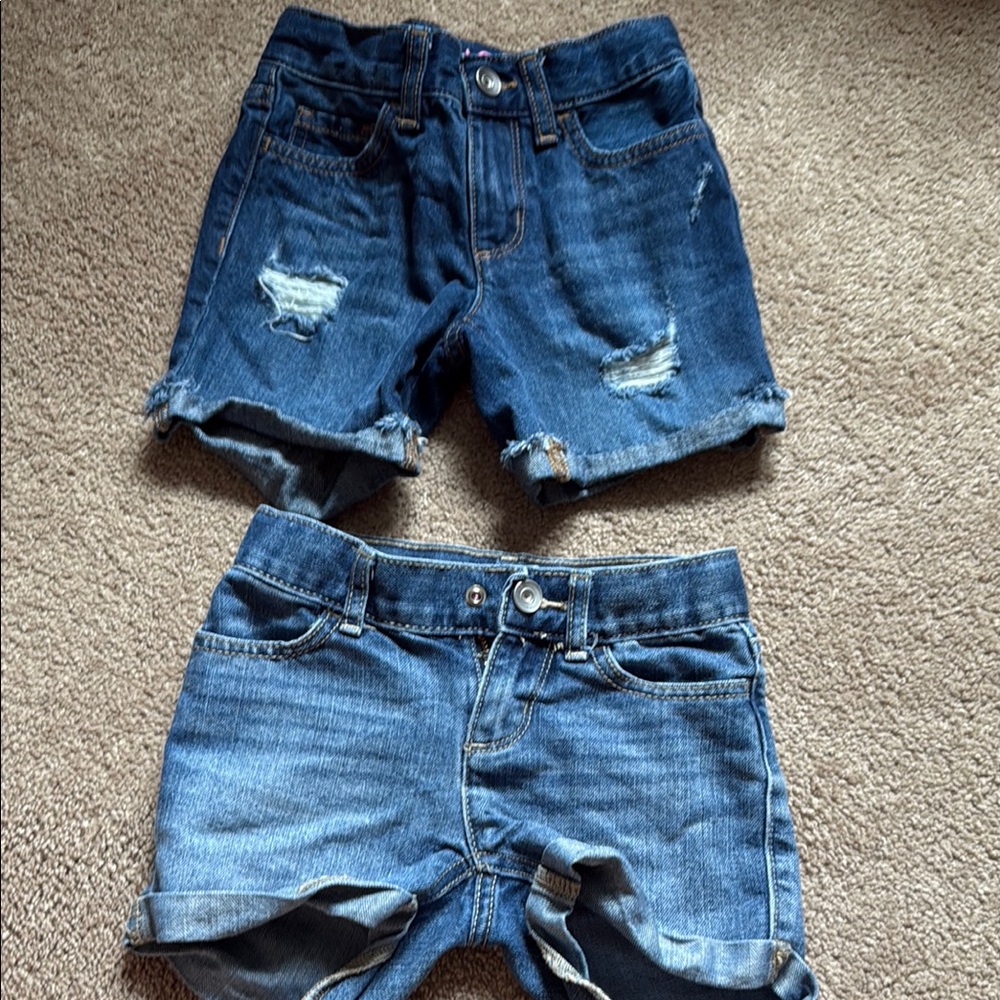 Slim fit Blue Denim Shorts for Kids